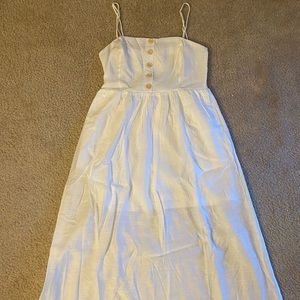 PinkLily white maxi dress, brand new, never worn.